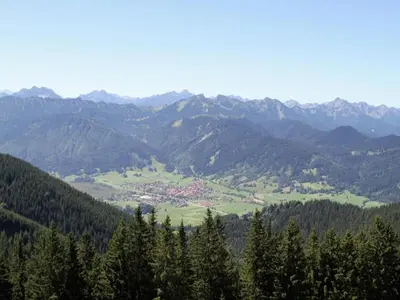 Naturlandschaft in der Nähe der Ferienwohnung