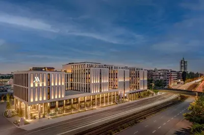 Das Gebäude in dem sich das Hotel befindet