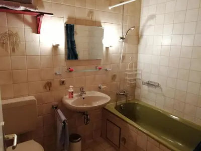 Ein Badezimmer in der Unterkunft Fasanenpark