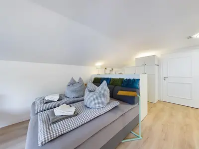 Ein Bett oder Betten in einem Zimmer der Unterkunft Der.Berg.Ruft