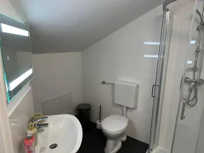 Ein Badezimmer in der Unterkunft Eine wundervolle Wohnung!