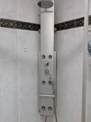 Ein Badezimmer in der Unterkunft Casa Banniza