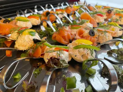 Essen im Hotel oder in der Nähe