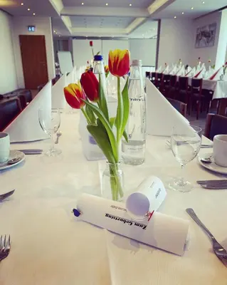 Der Geschäftsbereich oder Konferenzraum in der Unterkunft Hotel Krone & Restaurant