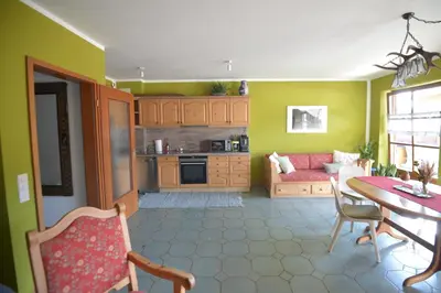Küche/Küchenzeile in der Unterkunft Kandinsky Apartment