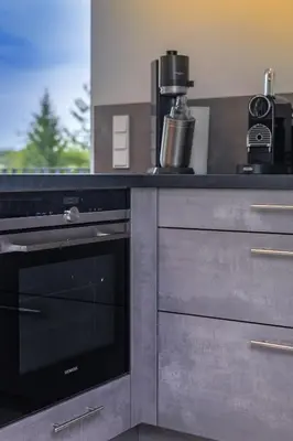 Küche/Küchenzeile in der Unterkunft SweetHome - Poing Apartments