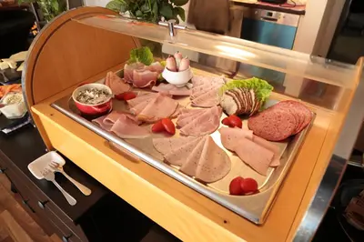Essen im Hotel oder in der Nähe