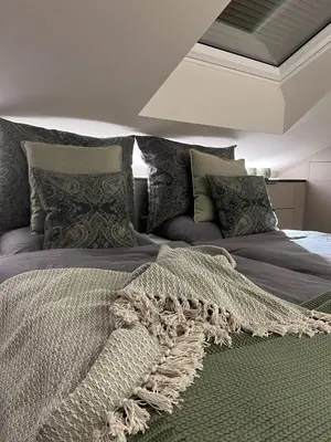Ein Bett oder Betten in einem Zimmer der Unterkunft BergSoul