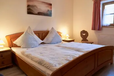 Ein Bett oder Betten in einem Zimmer der Unterkunft Schmidtler`s Nest