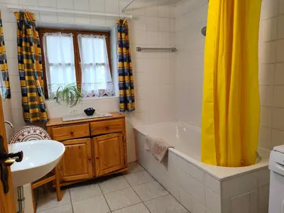 Ein Badezimmer in der Unterkunft Schmidtler`s Nest