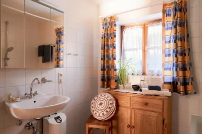 Ein Badezimmer in der Unterkunft Schmidtler`s Nest