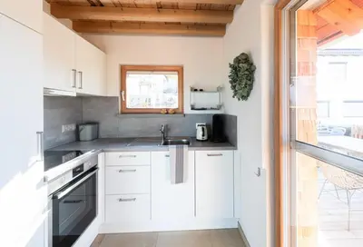 Küche/Küchenzeile in der Unterkunft Chalet Buron 7