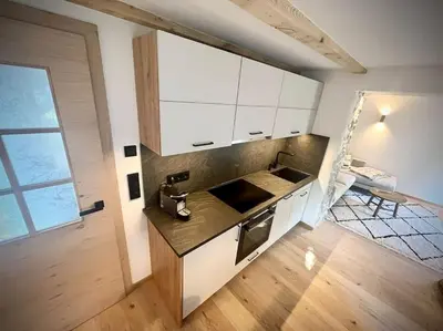Küche/Küchenzeile in der Unterkunft Neu - Ferienhaus Moritz & Josie zur Alleinnutzung