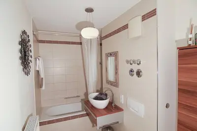 Ein Badezimmer in der Unterkunft ☆Luxuriöses Apartment☆ Central MUC Enjoy & relax