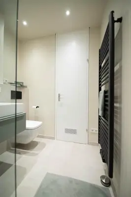 Ein Badezimmer in der Unterkunft Stylisches Design-Apartment