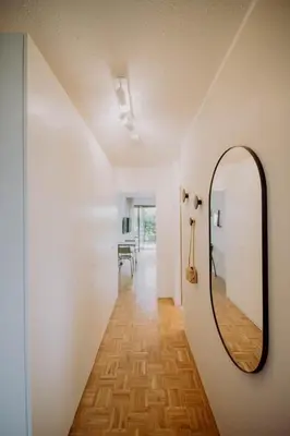 Grundriss der Unterkunft Stylisches Design-Apartment