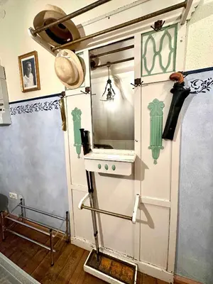 Küche/Küchenzeile in der Unterkunft Rosi's Ferienwohnung im Haus Sieglinde