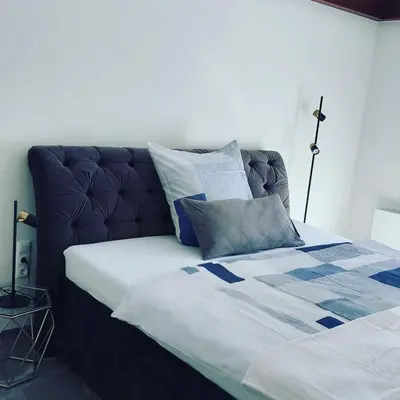 Ein Bett oder Betten in einem Zimmer der Unterkunft Ferienwohnung Familie Cischeck