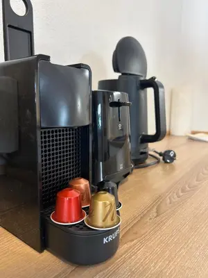 Kaffee-/Teezubehör in der Unterkunft Apartment Huberspitz - Ruhe, Berge & Natur