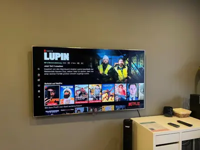 TV/Unterhaltungsangebot in der Unterkunft Wohnung in Augsburg Innenstadt -Tiefgarage