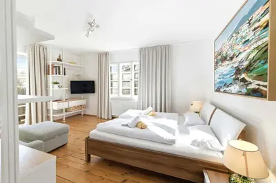 TV/Unterhaltungsangebot in der Unterkunft Rosi's Ferienwohnung 2to8