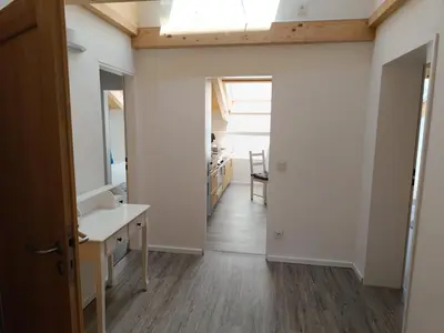 Grundriss der Unterkunft Apartment unterm Dach mit kleinem Seeblick