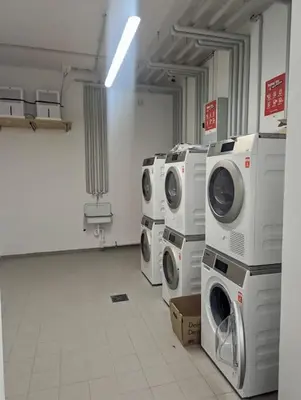 Grundriss der Unterkunft Carefree Mikroapartment inkl. Balkon + Tiefgarage