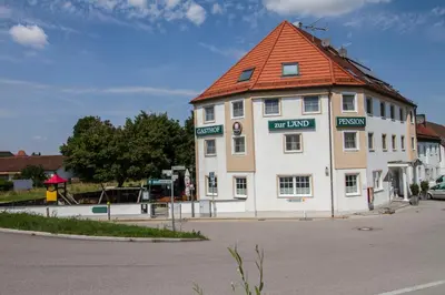 Das Gebäude in dem sich das Hotel befindet