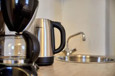 Kaffee-/Teezubehör in der Unterkunft Alpen Gästehaus