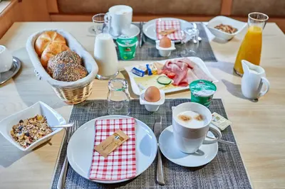 Essen im Bed & Breakfast oder in der Nähe