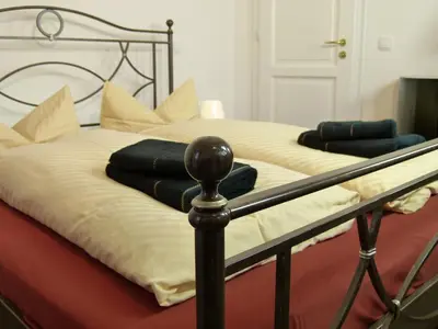 Ein Bett oder Betten in einem Zimmer der Unterkunft LakeStarnberg Apartments