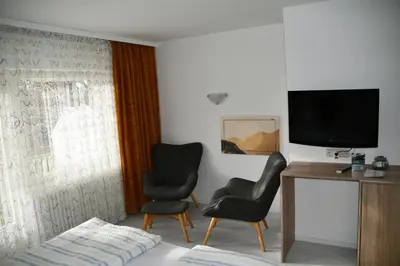 TV/Unterhaltungsangebot in der Unterkunft Haus am Bach