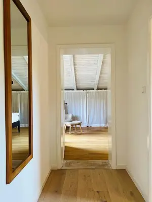 Ein Bett oder Betten in einem Zimmer der Unterkunft FeWo Staudinger