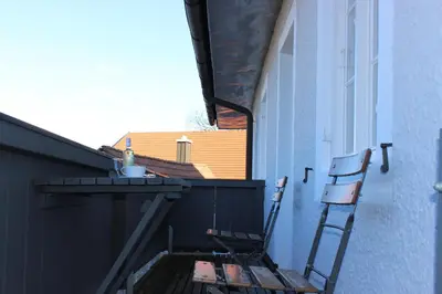 Ein Balkon oder eine Terrasse in der Unterkunft Suiten Zantl