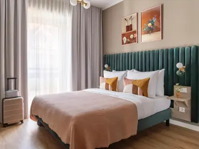 Ein Bett oder Betten in einem Zimmer der Unterkunft Numa Munich St Paul