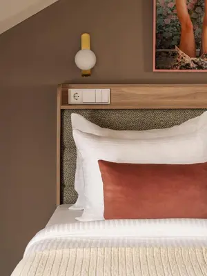 Ein Bett oder Betten in einem Zimmer der Unterkunft Numa Munich St Paul