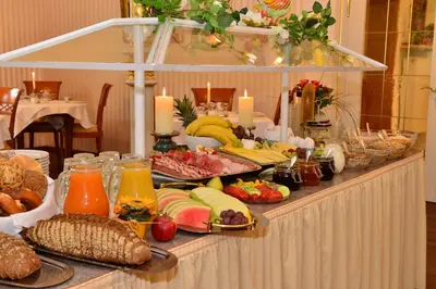 Essen im Hotel oder in der Nähe