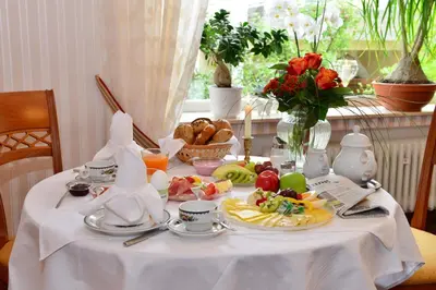 Essen im Hotel oder in der Nähe