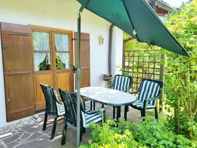 Ein Garten an der Unterkunft 'Kampm'blick