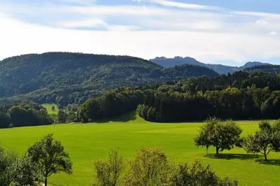 Naturlandschaft in der Nähe der Ferienwohnung