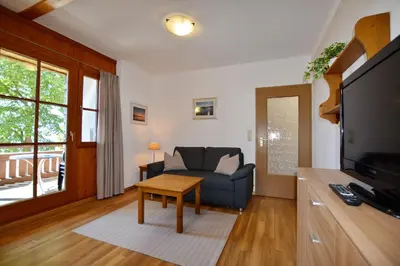 TV/Unterhaltungsangebot in der Unterkunft Ferienresidenz Chiemseestrand - Apartment 20
