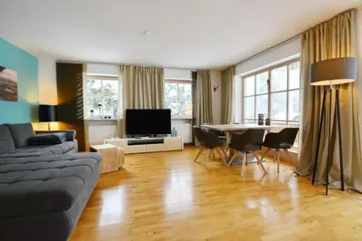 TV/Unterhaltungsangebot in der Unterkunft Gartenparadies
