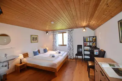 Ein Bett oder Betten in einem Zimmer der Unterkunft Haus Magnolia
