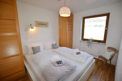 Ein Bett oder Betten in einem Zimmer der Unterkunft Haus Rehblick