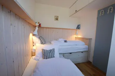 Ein Bett oder Betten in einem Zimmer der Unterkunft Haus Rehblick