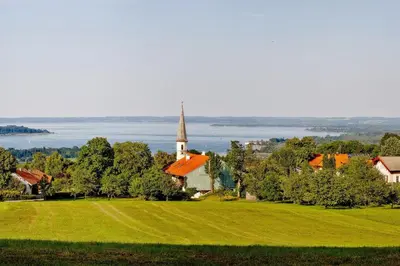 Naturlandschaft in der Nähe des Ferienhauses