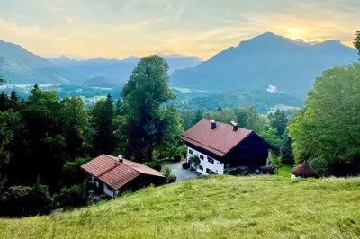 Naturlandschaft in der Nähe des Ferienhauses