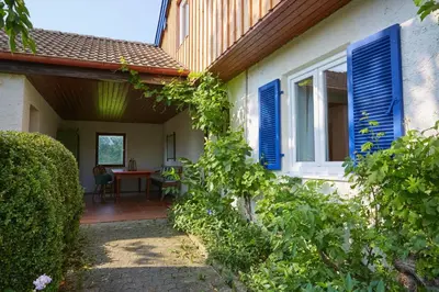 Ein Garten an der Unterkunft SeenParadies