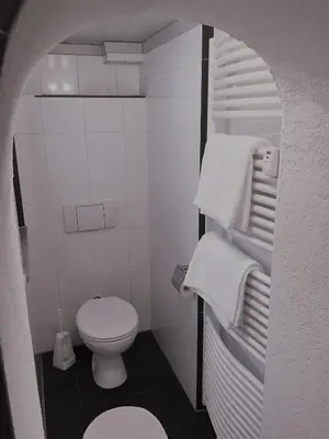 Ein Badezimmer in der Unterkunft Ferienwohnung Gruß aus Partenkirchen