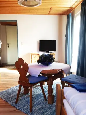 TV/Unterhaltungsangebot in der Unterkunft Ferienwohnung Gruß aus Partenkirchen